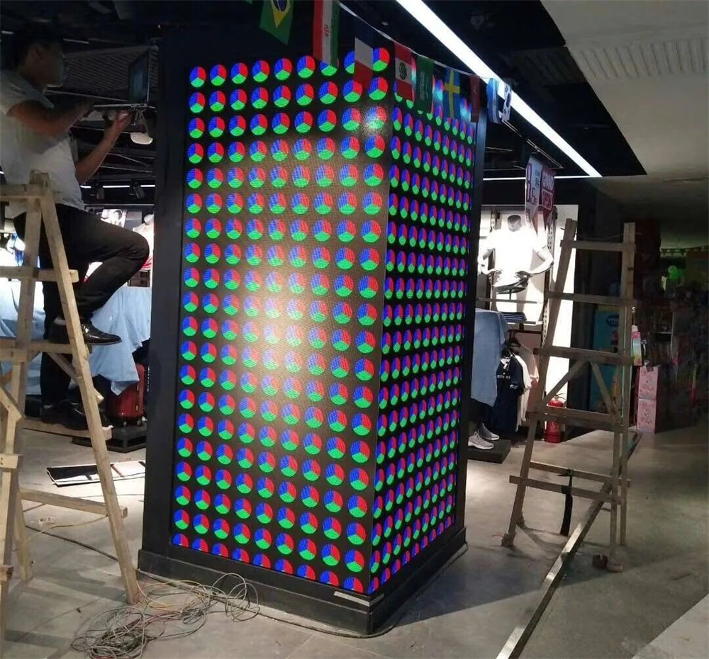 Manufacturing of Right-Angle LED Display